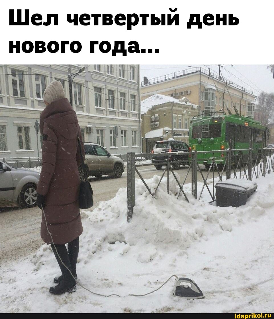 Шел четвертый день нового года...