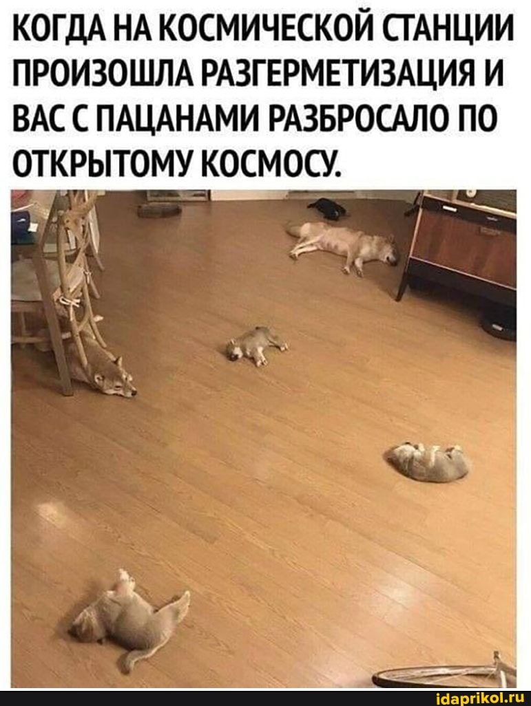 КОГДА НА КОСМИЧЕСКОЙ СТАНЦИИ ПРОИЗОШЛА РАЗГЕРМЕТИЗАЦИЯ И ВАС С ПАЦАНАМИ РАЗБРОСАЛО ПО ОТКРЫТОМУ КОСМОСУ.