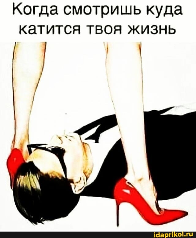 Когда смотришь куда катится твоя жизнь
