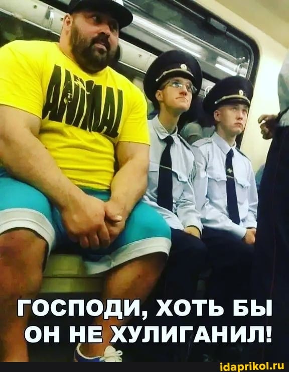 ГОСПОДИ, ХОТЬ БЫ ОН НЕ ХУЛИГАНИЛ!