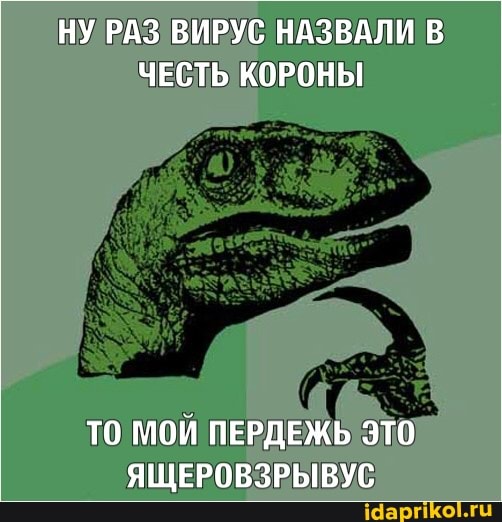 НУ РАЗ ВИРУС НАЗВАЛИ В
ЧЕСТЬ КОРОНЫ