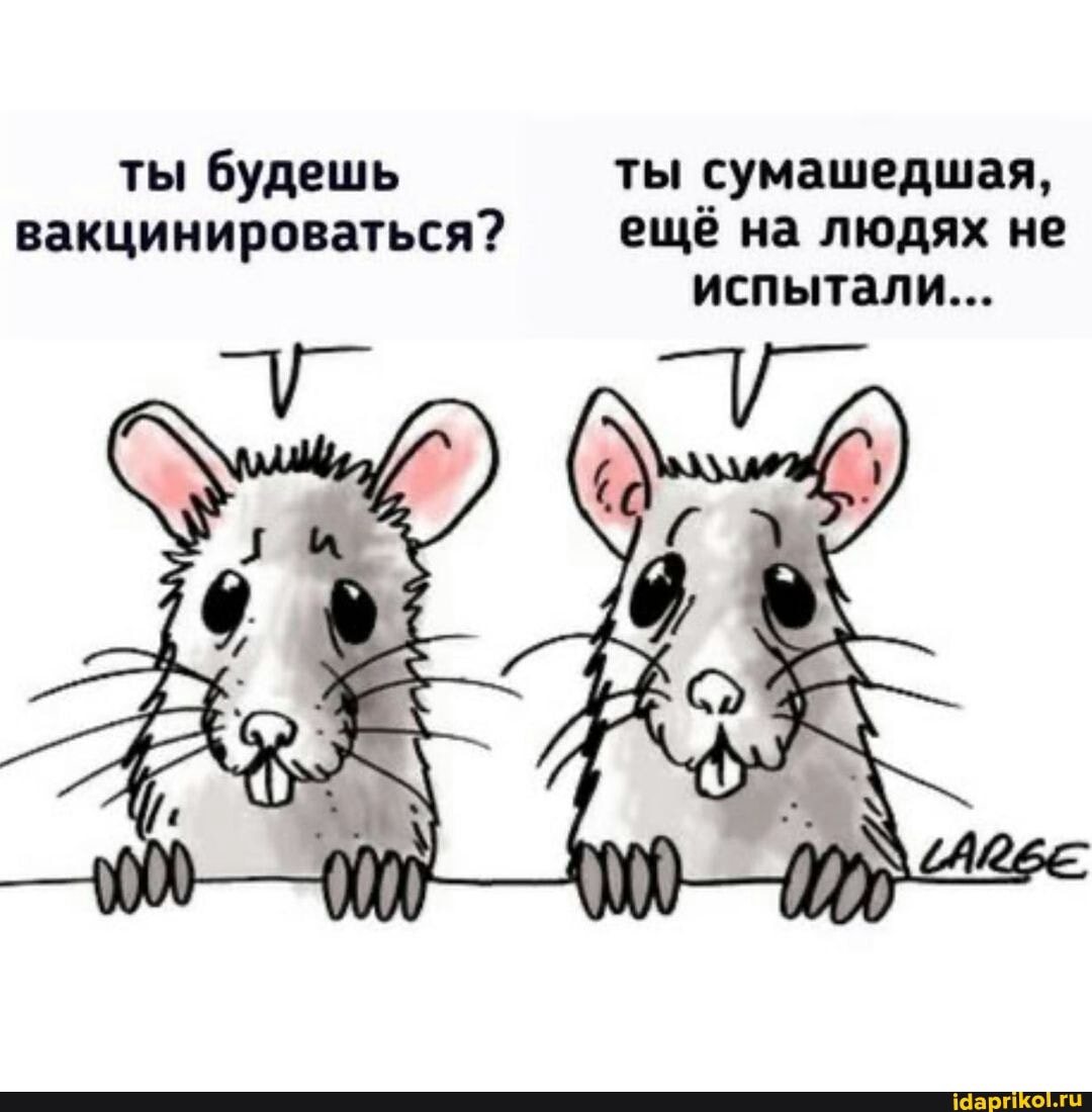 ты будешь ты сумашедшая, вакцинироваться? ещё на людях не испытали...