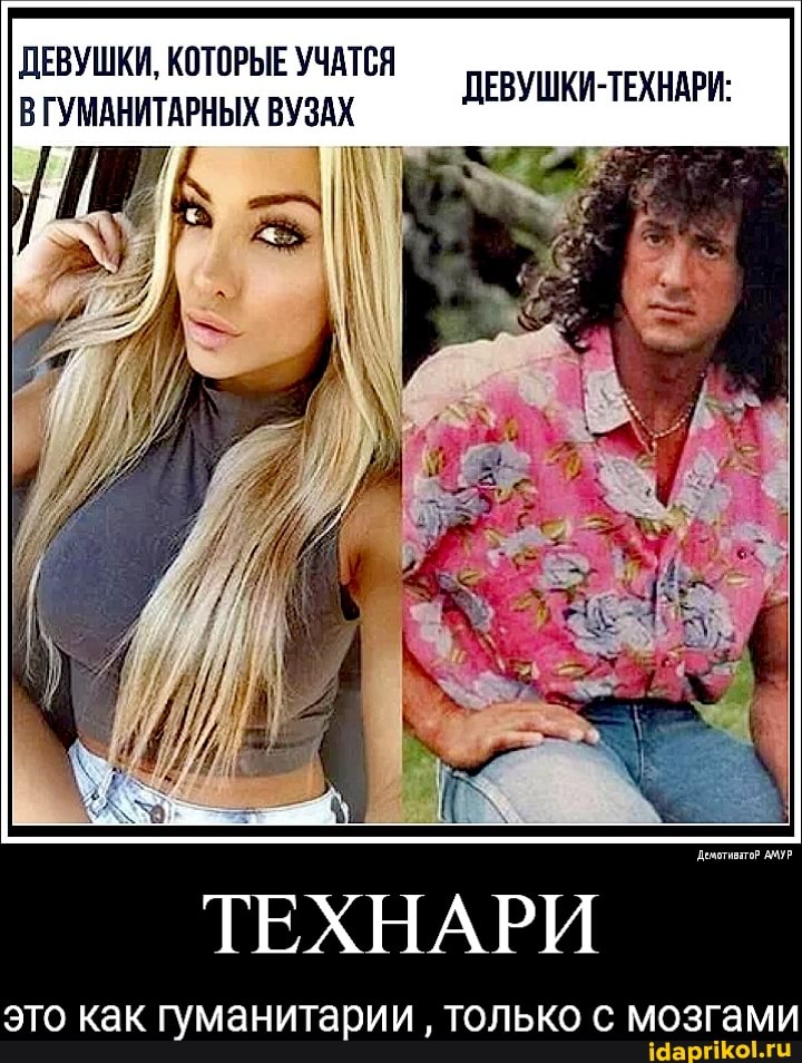 ДЕВУШКИ, КОТОРЫЕ УЧАТСЯ
ВГУМАНИТАРНЫХ ВУЗАХ ДЕВУШКИ ТЕХНАРИ:
ТЕХНАРИ
это как гуманитарии только с мозгами