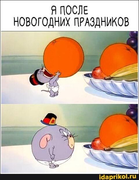 Я ПОСЛЕ НОВОГОДНИХ ПРАЗДНИКОВ