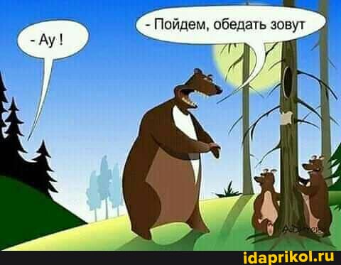 - Пойдем, обедать зовут