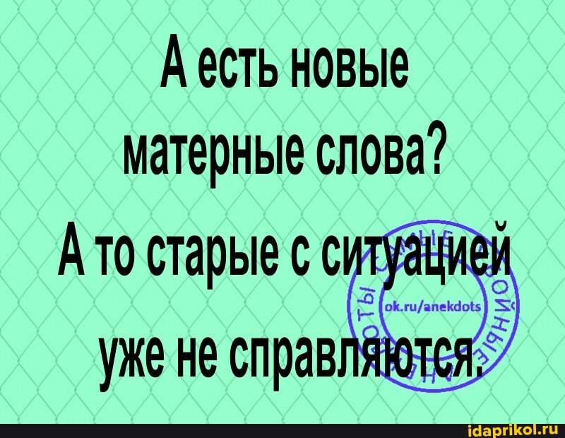 А есть новые матерные слова?