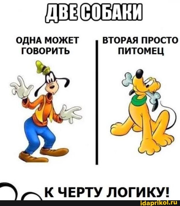 ДВЕСОБАКИ
ОДНА МОЖЕТ ВТОРАЯ ПРОСТО