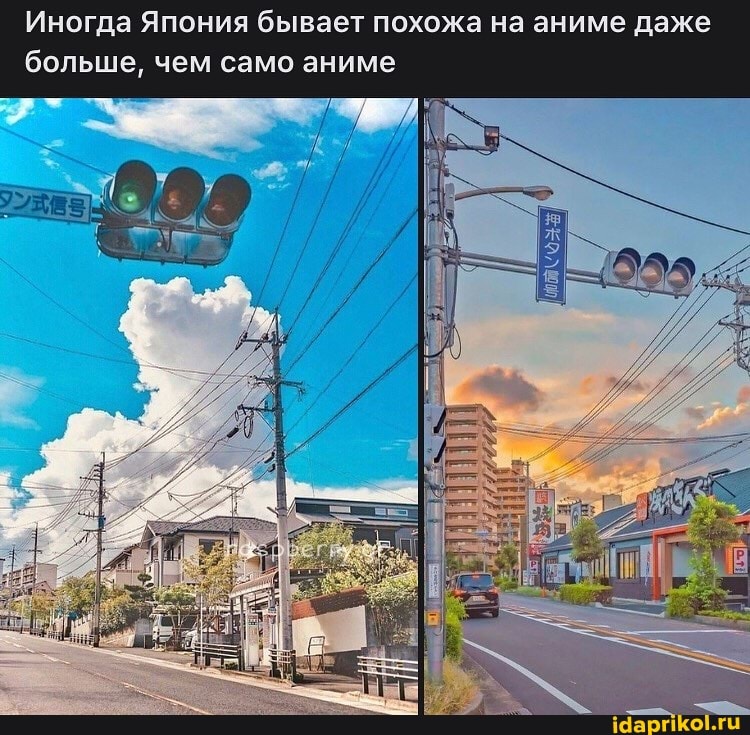 Иногда Япония бывает похожа на аниме даже больше, чем само аниме