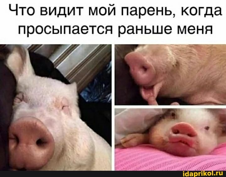 Что видит мой парень, когда просыпается раньше меня