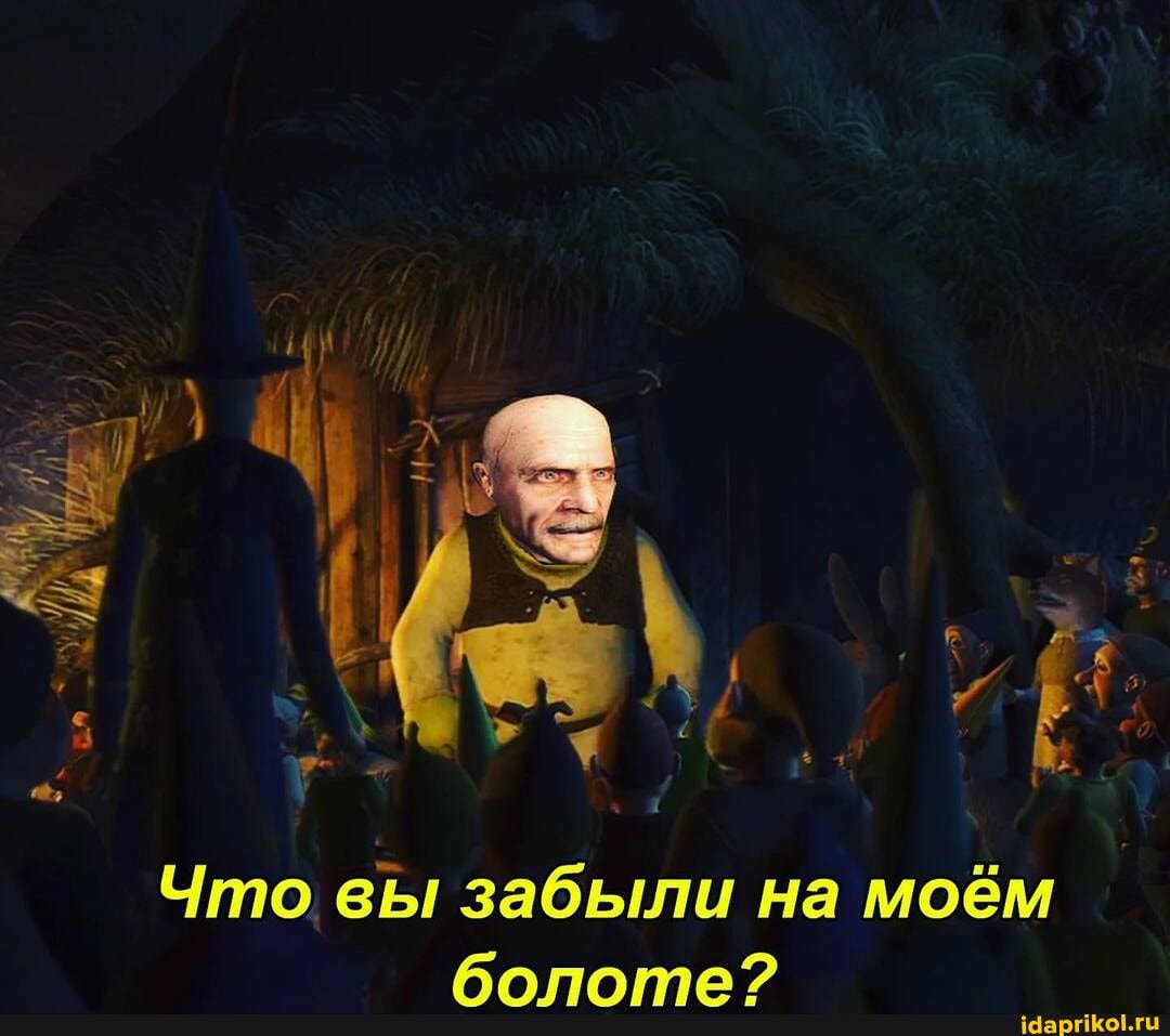 Что вы забыли на моём болоте?