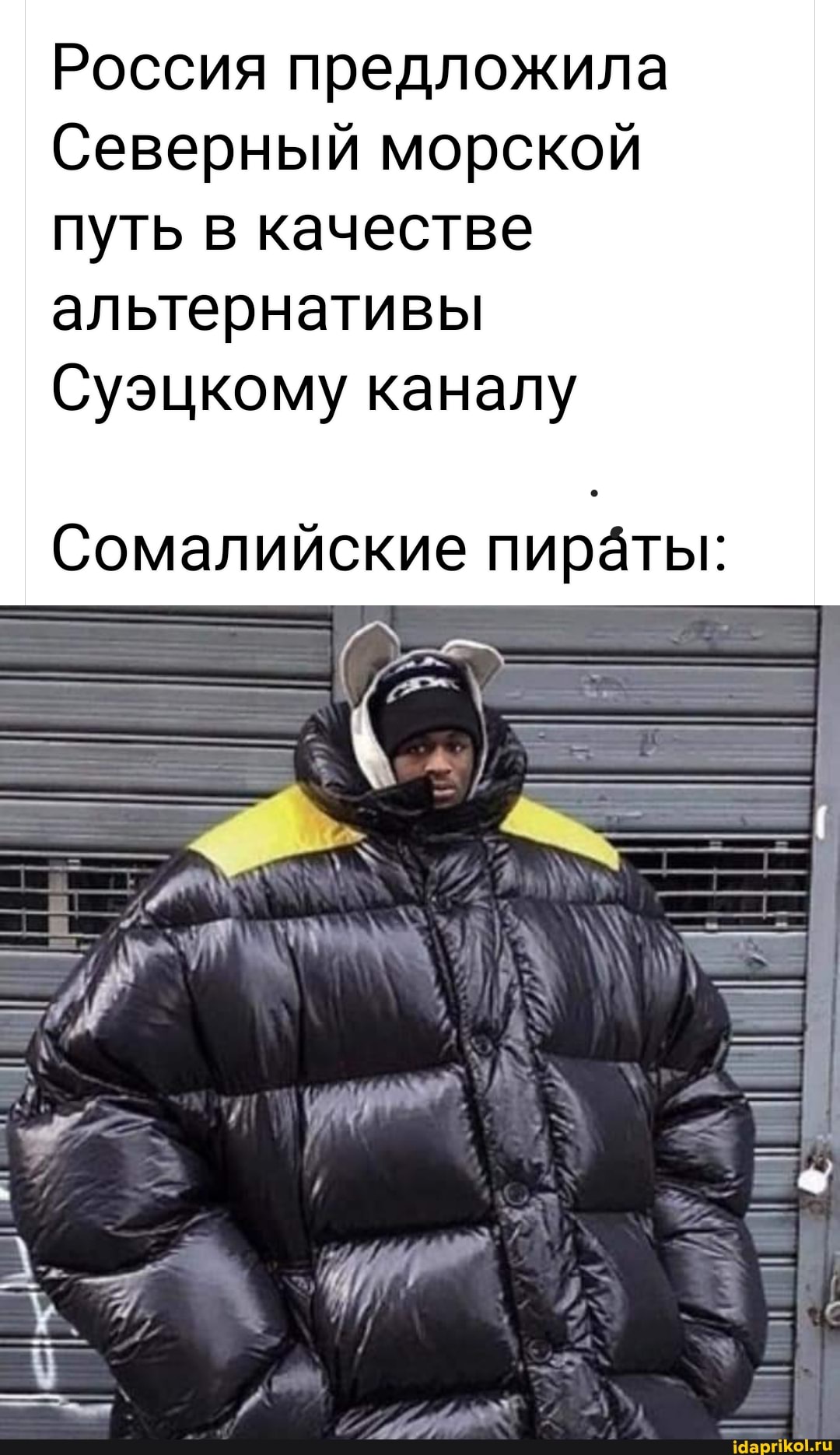 Россия предложила
Северный морской путь в качестве альтернативы
Суэцкому каналу
Сомалийские пираты: