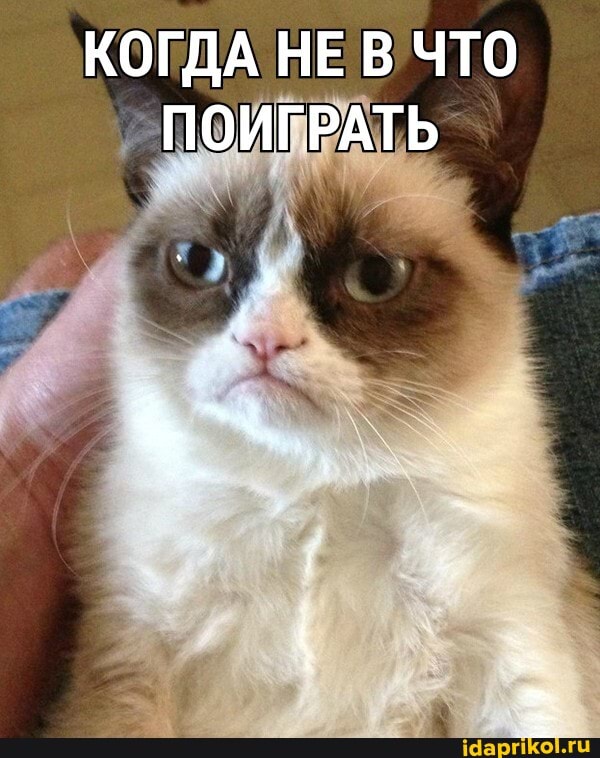 КОГДА НЕ В ЧТО ПОИГРАТЬ