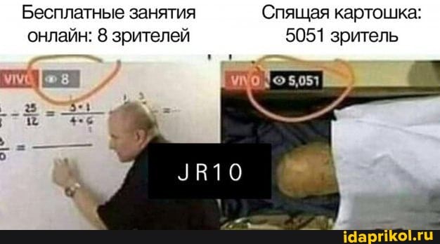 Бесплатные занятия Спящая картошка: онлайн: 8 зрителей 5051 зритель