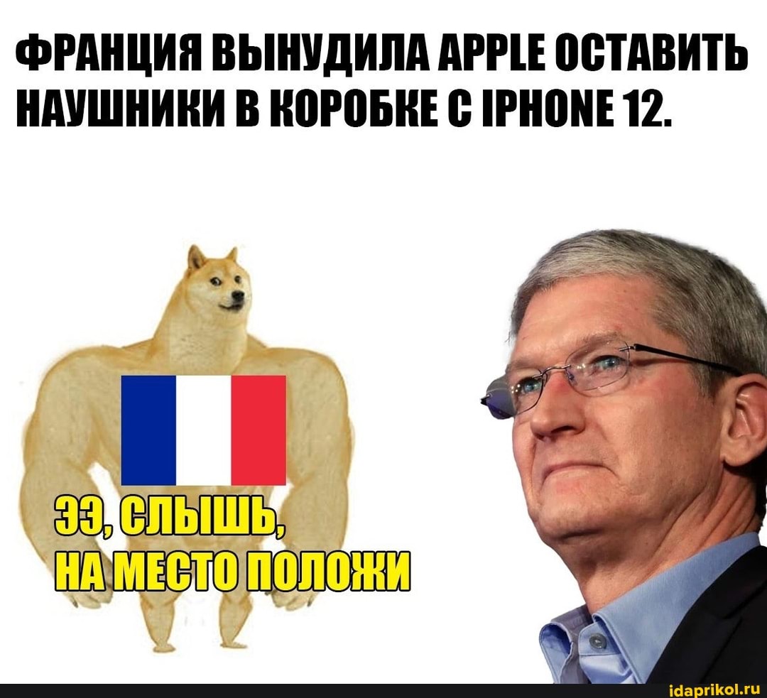 ФРАНЦИЯ ВЫНУДИЛА АРРЕЕ ОСТАВИТЬ НАУШНИКИ В КОРОБКЕ 1РНОМЕ 12.