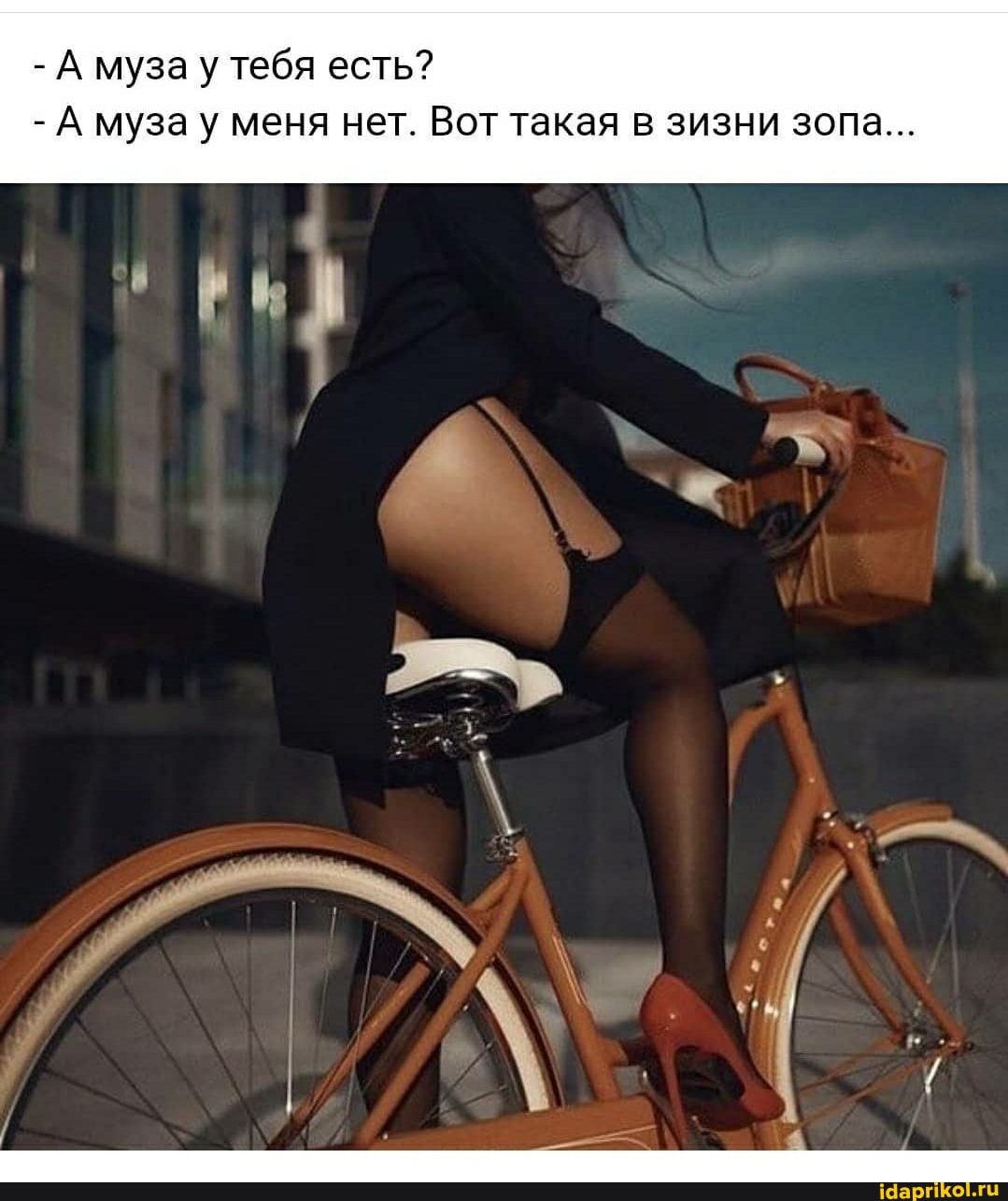 - А муза у тебя есть?
- А муза у меня нет. Вот такая в зизни зопа...