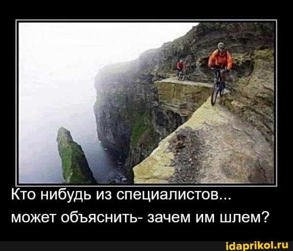 Кто нибудь из специалистов...
может обяснить- зачем им шлем?