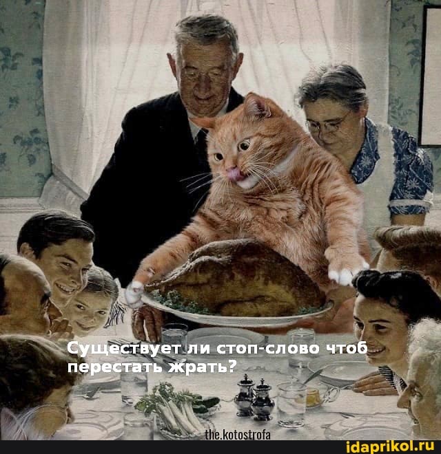 Существует ли стоп-слово чтоб перестать жрать?