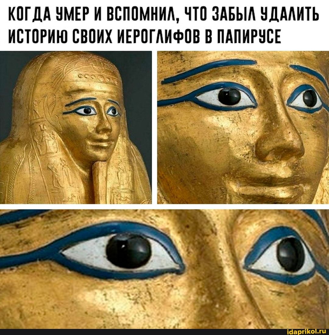 КОГДА УМЕР И ВСПОМНИЛ, ЧТО ЗАБЫЛ УДАЛИТЬ ИСТОРИЮ СВОИХ ИЕРОГЛИФОВ В ПАПИРУСЕ