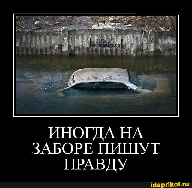 ИНОГДА НА ЗАБОРЕ ПИШУТ ПРАВДУ