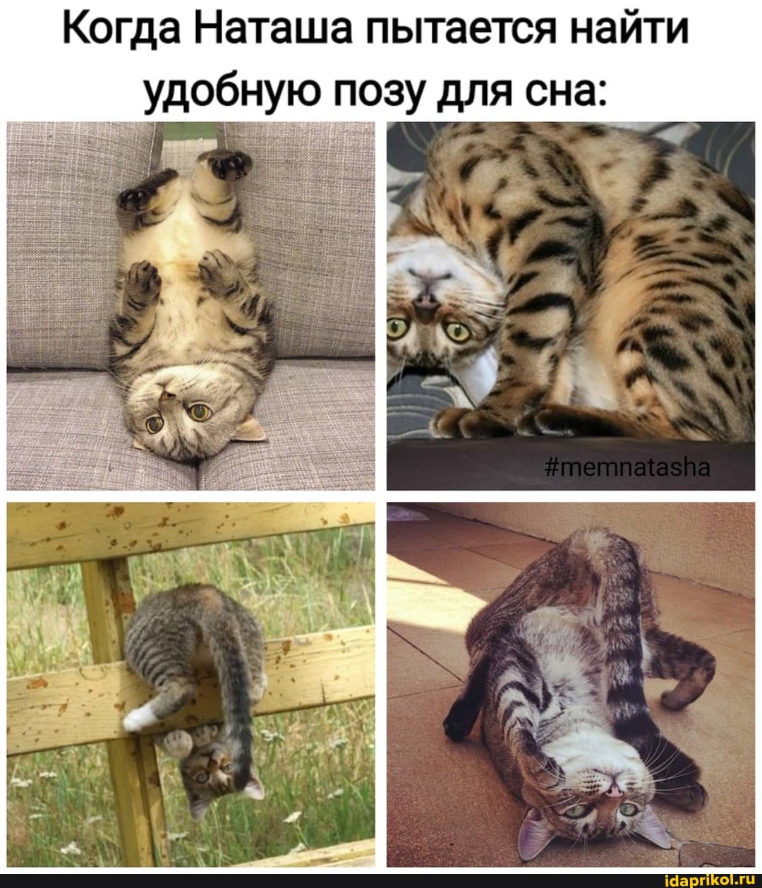 Когда Наташа пытается найти удобную позу для сна: