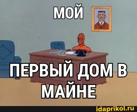 МОЙ
ПЕРВЫЙ ДОМ В МАЙНЕ