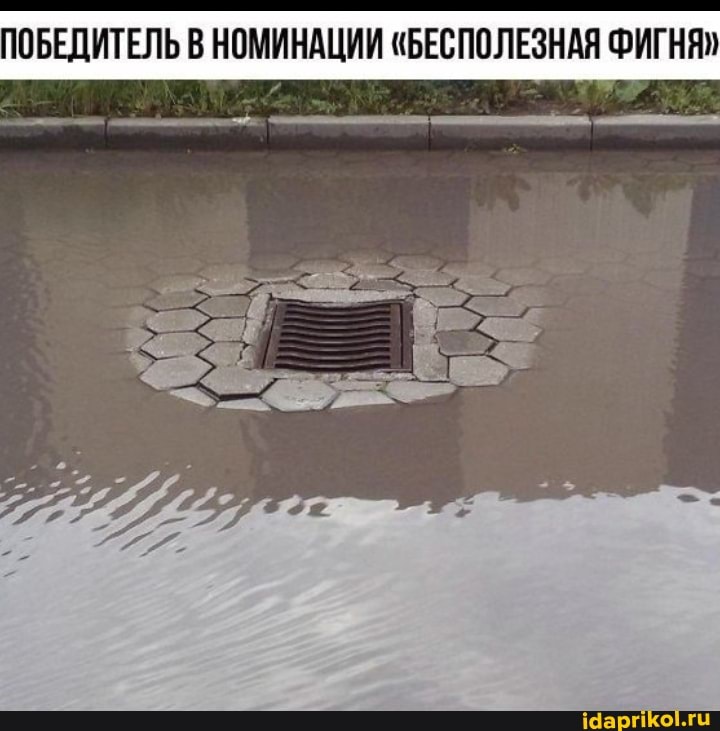 ПОБЕДИТЕЛЬ В НОМИНАЦИИ "БЕСПОЛЕЗНАЯ ФИГНЯ"