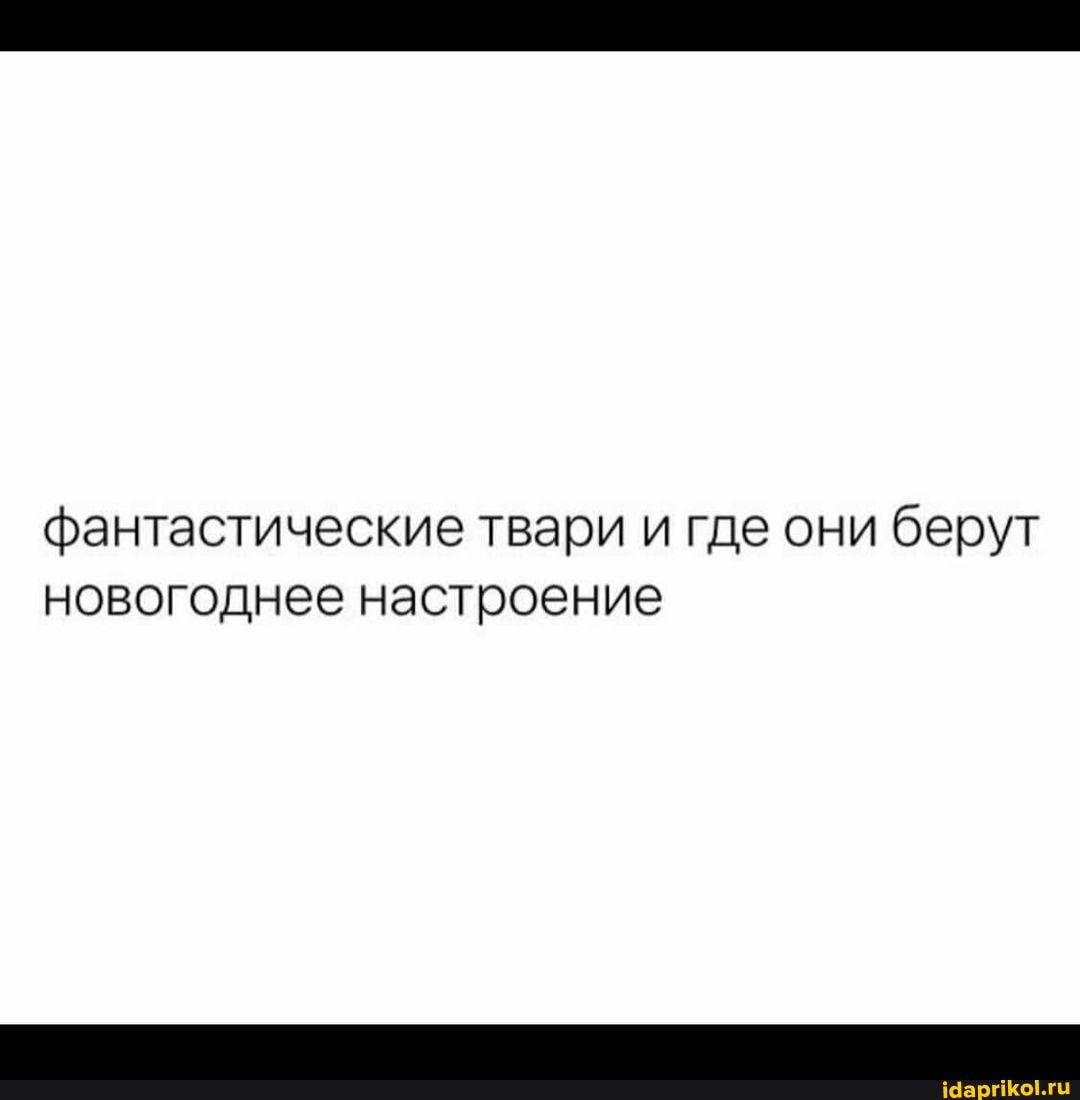 фантастические твари и где они берут новогоднее настроение