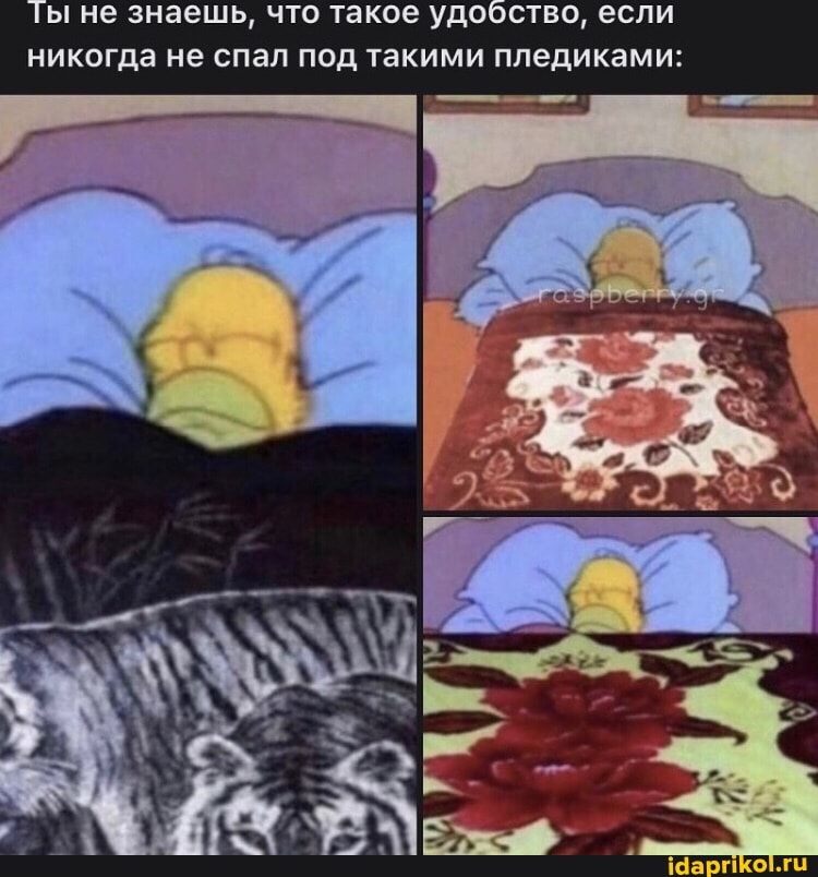 Ты не знаешь, что такое удобство, если никогда не спал под такими пледиками: