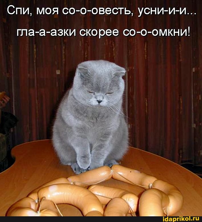 Спи, моя со-о-овесть, усни-и-И...
гла-а-азки скорее со