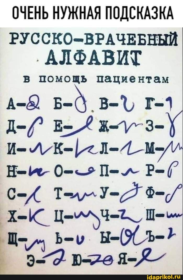 РУССКО-ВРАЧЕБНЫЙ
' АЛФАВИТ
в помощь пациентам