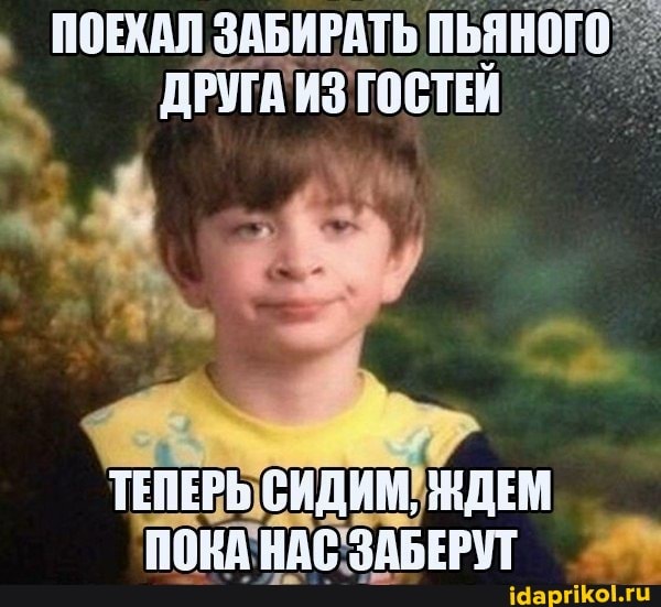 ' ПОЕХАЛ ЗАБИРАТЬ ПЬЯНОГО ДРУГА ИЗ ГОСТЕЙ
