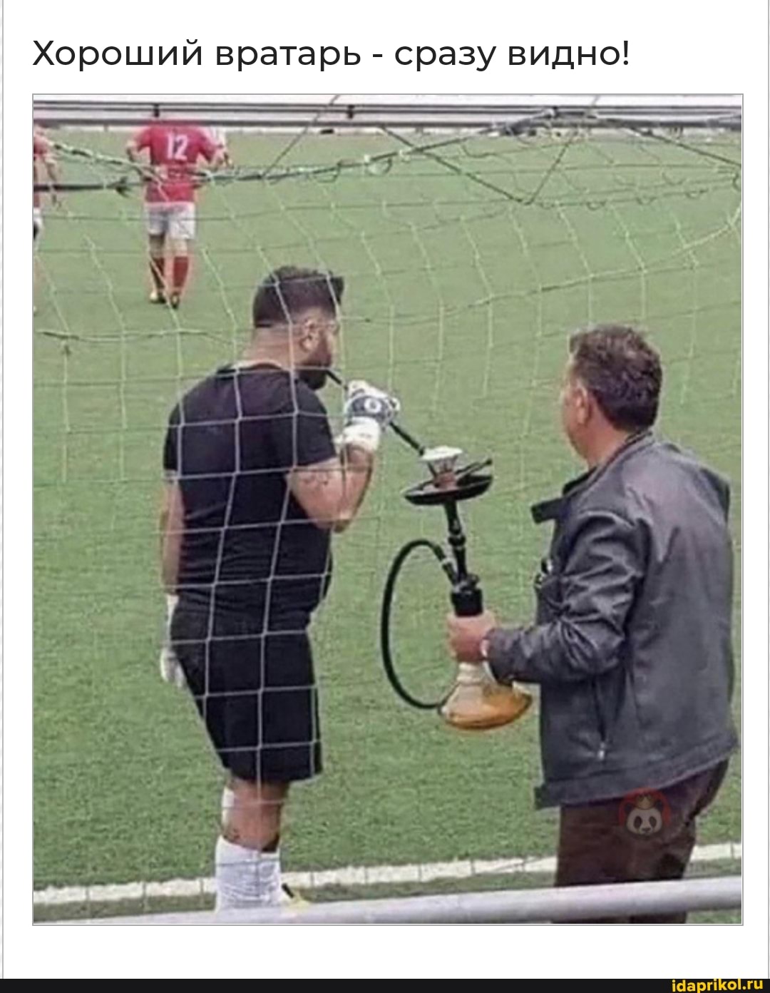 Хороший вратарь - сразу видно!
